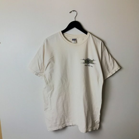 2007 Gildan Ride Sturgis Press Party T Shirt 00s Adult White L Large Graphic Tee - Picture 14 of 16